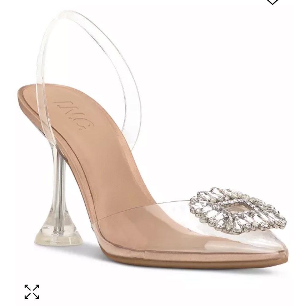 Scienna Vinyl Slingback Pumps